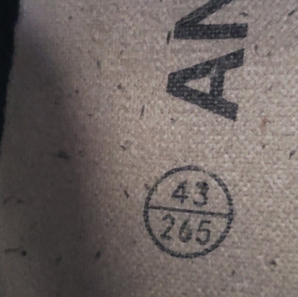 YUANBU ANUFER Sz 11 (43) Punk Style Knee High LaceUp Canvas Sneaker Boots Gothic - Picture 12 of 16